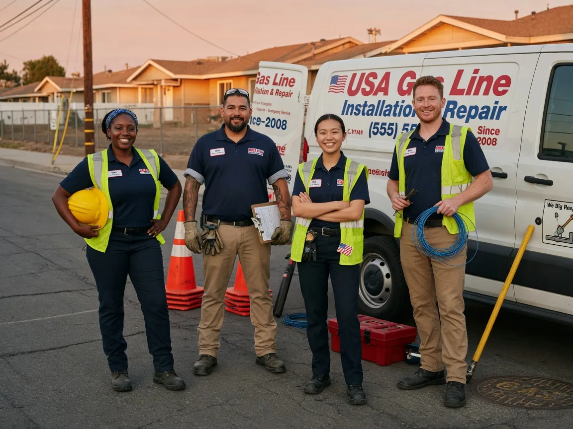Gas Line Installation company in Elizabeth, IN